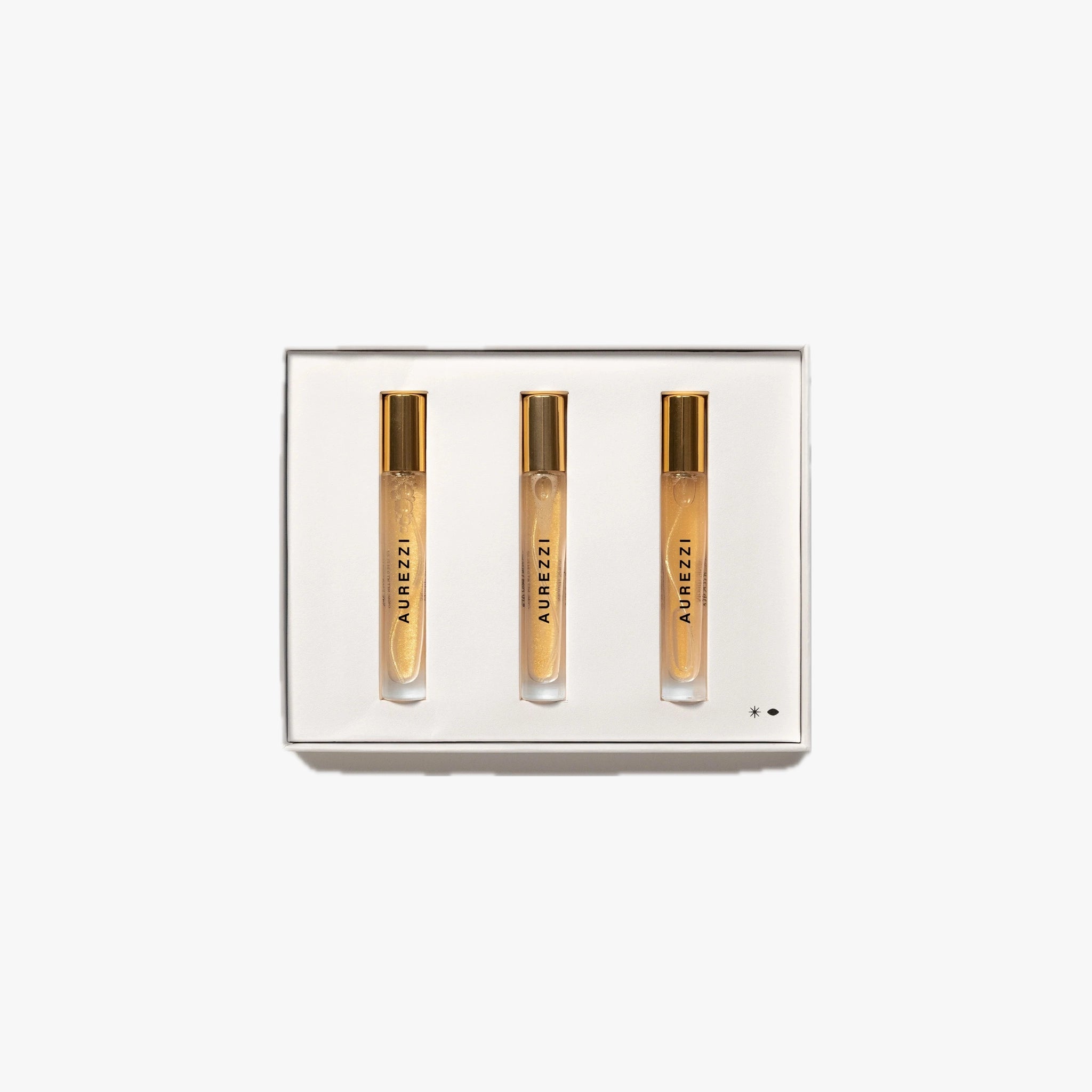 AUREZZI sada ústných sprejov s 24 - karátovým zlatom