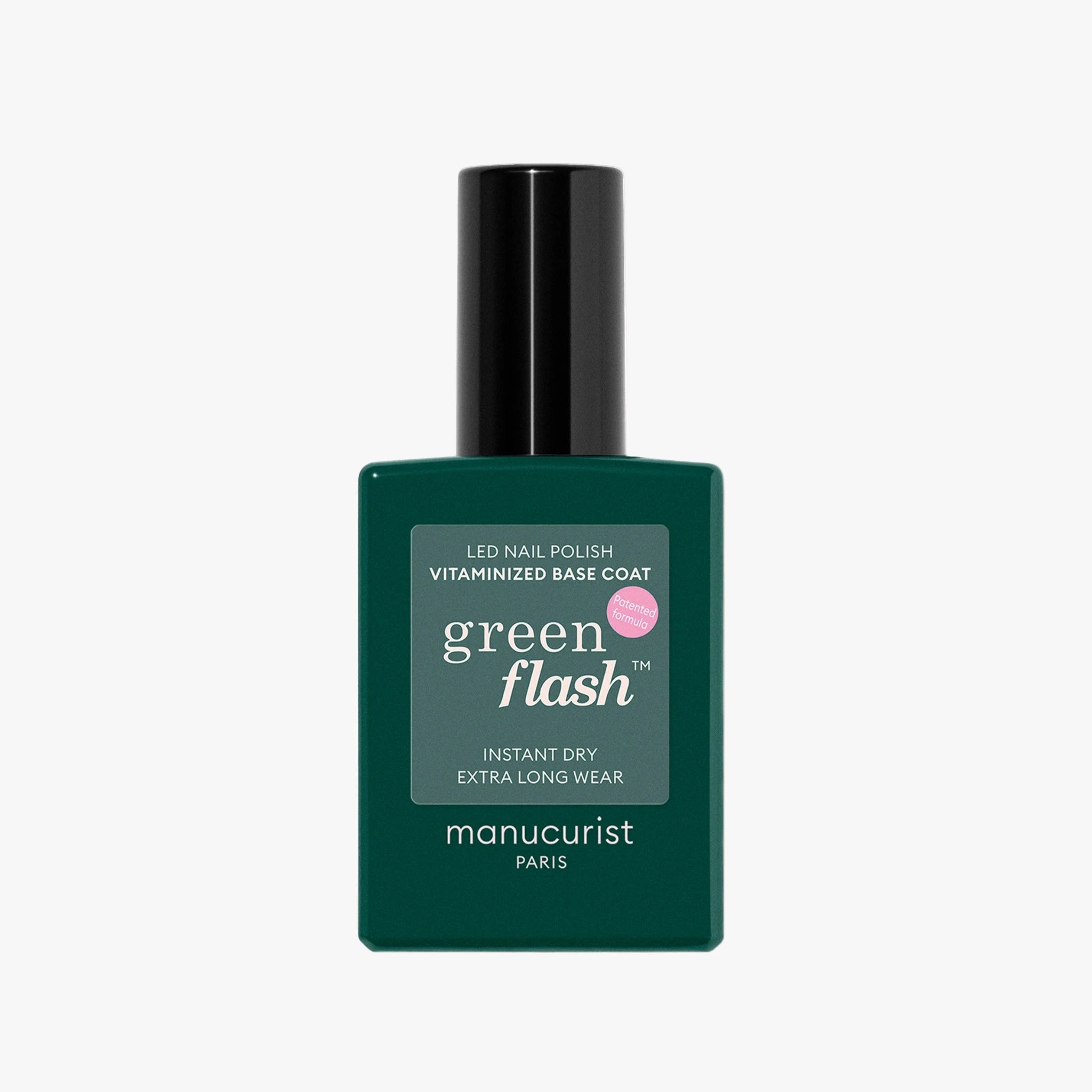 Green flash LED Base Coat patented formula