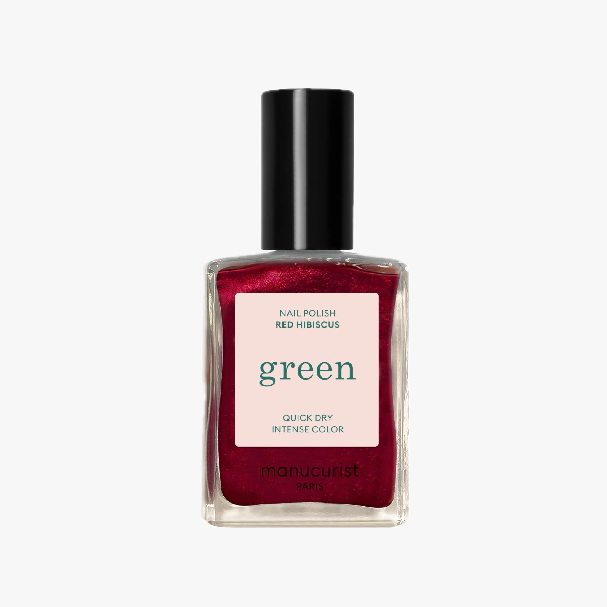 Green lak Red Hibiscus