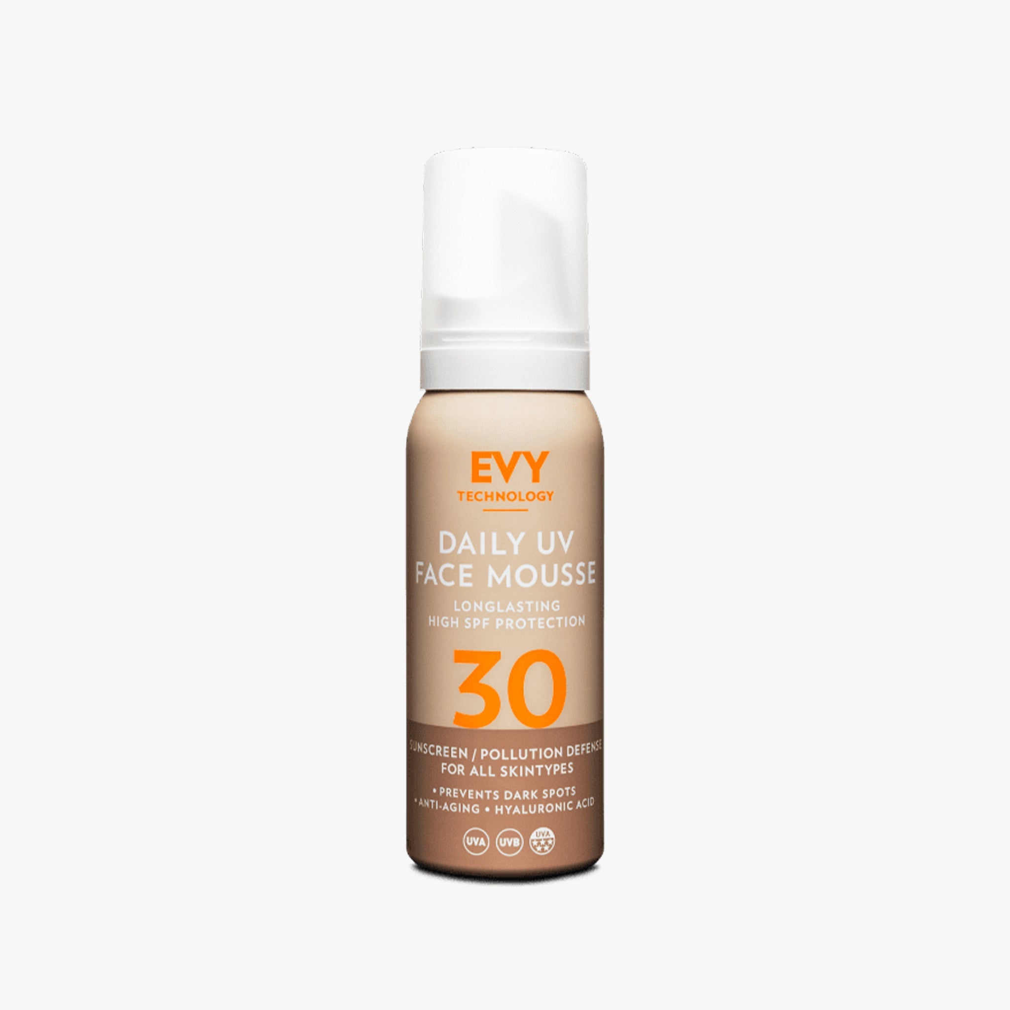 Evy Daily UV Face Mousse SPF 30