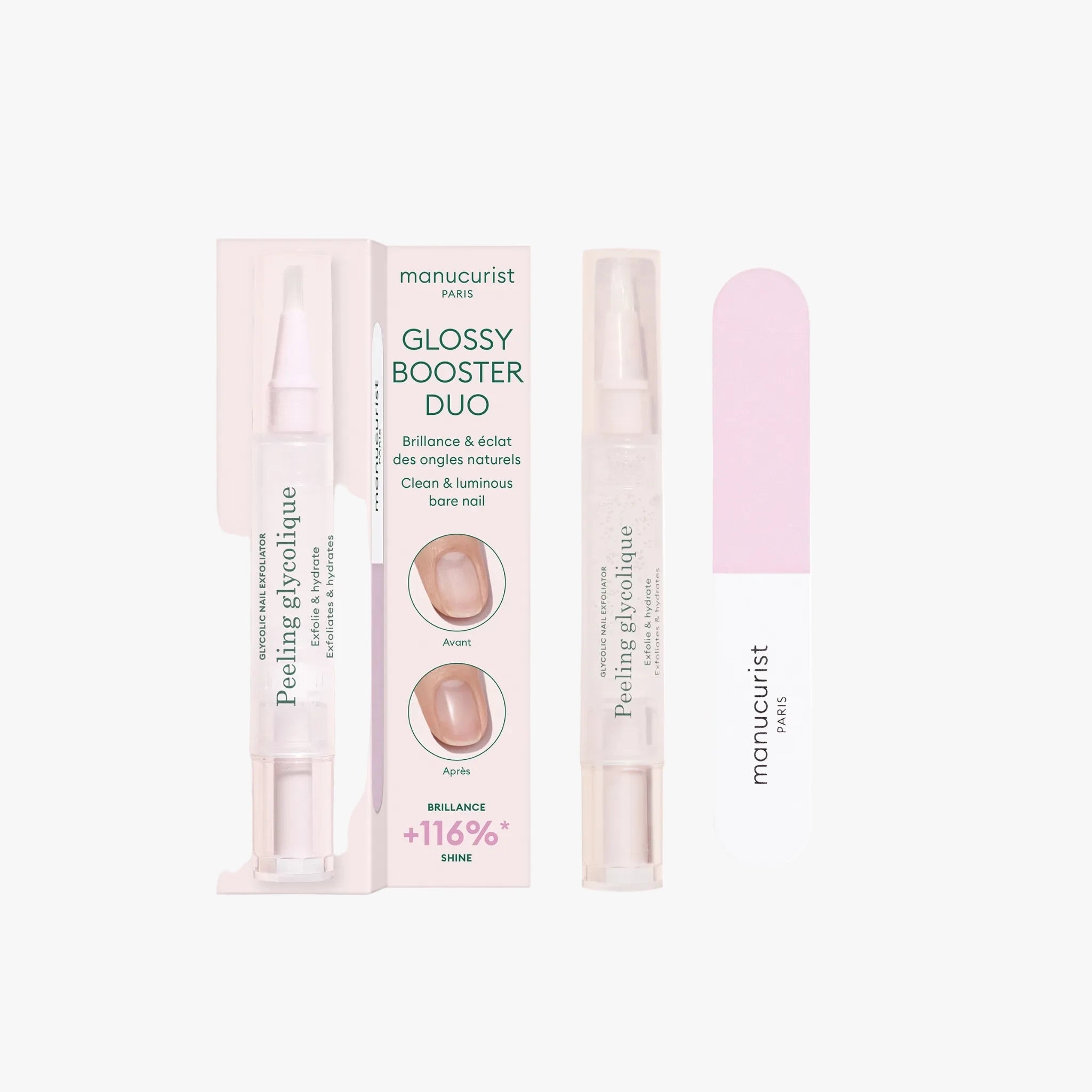 Glossy booster duo