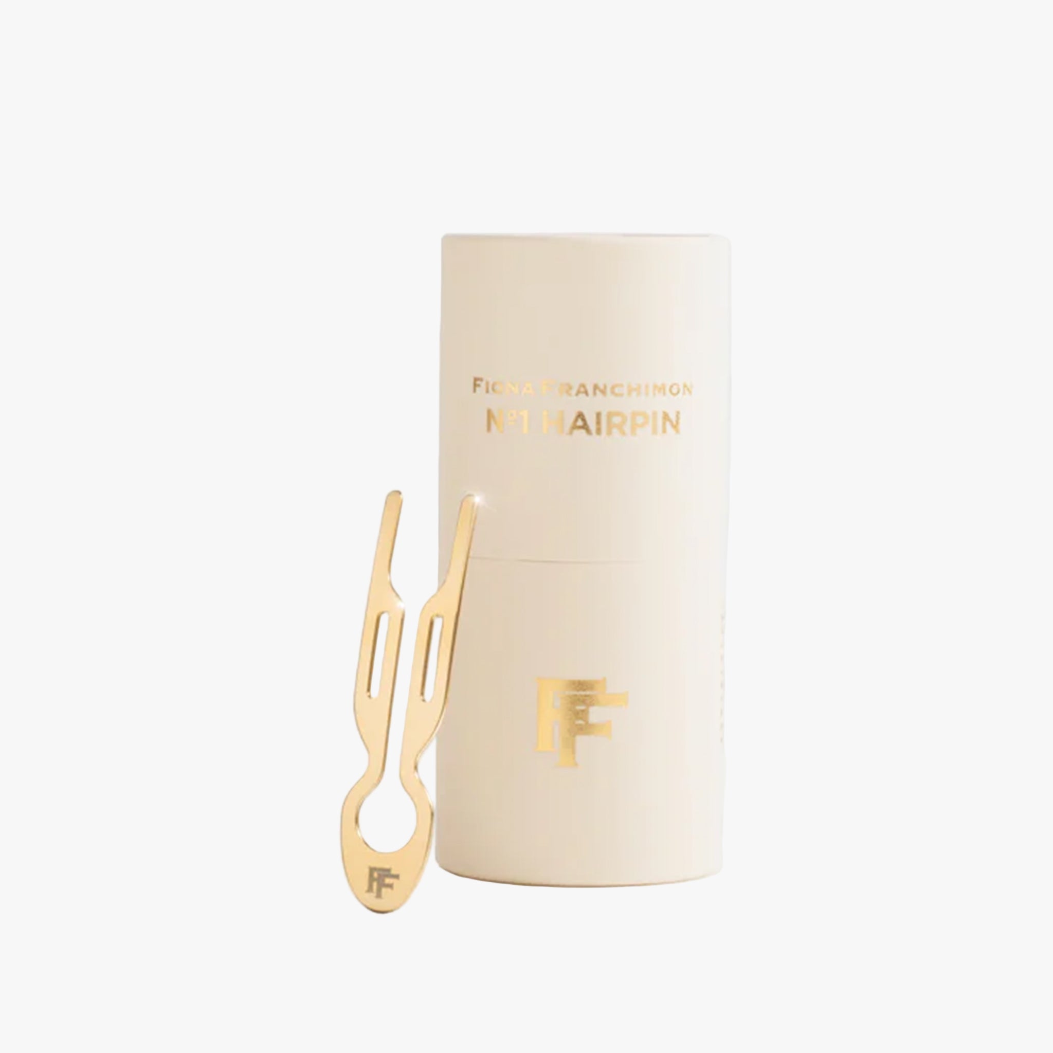 Sponka Fiona Franchimon N°1 Steel Yellow Gold Finish Tube